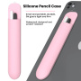 Univerzálne samolepiace puzdro na prichytenie na iPad pre Apple Pencil 1 / 2 / USB-C / Pro - ružové