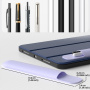 Univerzálne samolepiace puzdro pre prichytenie na iPad pre Apple Pencil 1 / 2 / USB-C / Pro - čierne