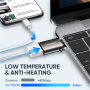 JOYROOM S-H151 nabíjacia a dátová redukcia - USB-A na USB-C - strieborná