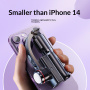CYKE L18S Bluetooth selfie tyč s tripodom, Gimbal stabilizátorom a svetlom pre iPhone - čierna