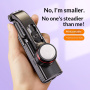 CYKE L18S Bluetooth selfie tyč s tripodom, Gimbal stabilizátorom a svetlom pre iPhone - čierna