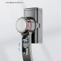 CYKE L18S Bluetooth selfie tyč s tripodom, Gimbal stabilizátorom a svetlom pre iPhone - čierna