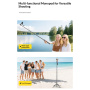CYKE TT18 panoramatická Bluetooth selfie tyč s tripodom pre iPhone - čierna