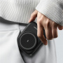 HT-541 3v1 skladací magnetický bezdrôtový stojanček s podsvietením pre iPhone / Apple Watch / AirPods - 15W - čierny