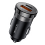 Yesido Y73 súprava autonabíjačky s portmi USB-C / USB-A a kábla USB-C na Lightning - 30W - 1 m - čierna
