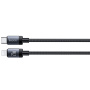 Yesido Y73 súprava autonabíjačky s portmi USB-C / USB-A a kábla USB-C na Lightning - 30W - 1 m - čierna