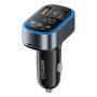 ESSAGER ES-F748 Bluetooth FM transmitter do auta s portmi USB-C / 2x USB-A - 35W - čierny