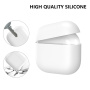 AhaStyle silikónový obal pre AirPods 4 / 5 - biely