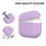 AhaStyle silikónový obal pre AirPods 4 / 5 - fialový