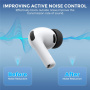 AhaStyle náhradné silikónové štuple pre AirPods Pro 3 - S - čierne