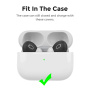 AhaStyle návleky na slúchadlá pre AirPods Pro 2 - čierne