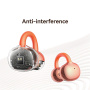 USAMS Echo R03 Open-Ear bezdrôtové slúchadlá - oranžové