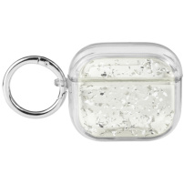 Transparentný obal s trblietkami pre AirPods 3 - číry