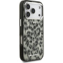 Karl Lagerfeld IML Leopard kryt s MagSafe pre iPhone 17 Pro - hnedý