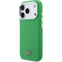 Lacoste Iconic Petit Pique Metal Logo kryt s MagSafe pre iPhone 17 Pro - zelený