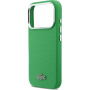 Lacoste Iconic Petit Pique Metal Logo kryt s MagSafe pre iPhone 17 Pro - zelený