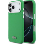 Lacoste Iconic Petit Pique Metal Logo kryt s MagSafe pre iPhone 17 Pro Max - zelený