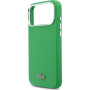 Lacoste Iconic Petit Pique Metal Logo kryt s MagSafe pre iPhone 17 Pro Max - zelený