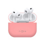 FIXED Silky ultratenký silikónový obal pre AirPods Pro 3 - ružový