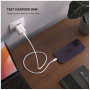 FIXED Mini GaN rýchlonabíjací adaptér s portmi 2x USB-C / 2x USB-A - 65W - biely