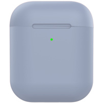 Matný silikónový obal pre AirPods 1 / 2 - levanduľový