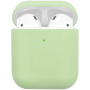 Matný silikónový obal pre AirPods 1 / 2 - mätovo zelený