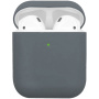 Matný silikónový obal pre AirPods 1 / 2 - tmavosivý