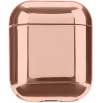Ochranný metalický obal pre AirPods 1 / 2 - zlatoružový