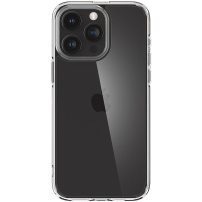 Spigen Crystal Hybrid transparentný kryt pre iPhone 15 Pro - číry