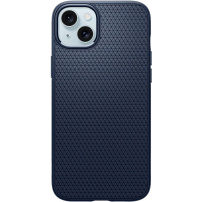 Spigen Liquid Air kryt pre iPhone 15 - tmavomodrý