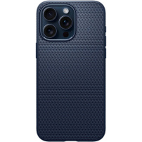 Spigen Liquid Air kryt pre iPhone 15 Pro Max - tmavomodrý