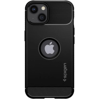 Spigen Rugged Armor odolný kryt pre iPhone 13 - čierny