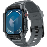 Spigen Rugged Armor Pre super odolné puzdro s remienkom pre Apple Watch 46mm - šedé