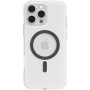 Spigen Ultra Hybrid transparentný kryt so šedým MagSafe pre iPhone 16 Pro Max - číry