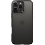 Spigen Ultra Hybrid matný transparentný kryt s farebným rámčekom pre iPhone 16 Pro Max - čierny