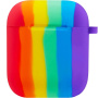 Silikónový obal pre AirPods 1 / 2 - dúhový