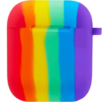 Silikónový obal pre AirPods 1 / 2 - dúhový