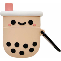 Silikónový obal pre AirPods 1 / 2 - téglik so slamkou