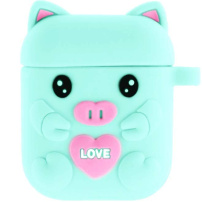 Silikónový obal pre AirPods 1 / 2 – prasiatko