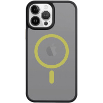Tactical Hyperstealth 2.0 transparentný kryt s MagSafe pre iPhone 13 Pro Max - čiernožltý