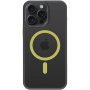 Tactical Hyperstealth 2.0 transparentný kryt s MagSafe pre iPhone 15 Pro Max - čiernožltý
