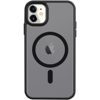 Tactical Hyperstealth transparentný kryt s MagSafe na iPhone 11 - tmavošedý