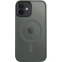 Tactical Hyperstealth transparentný kryt s MagSafe na iPhone 12 / 12 Pro - olivový