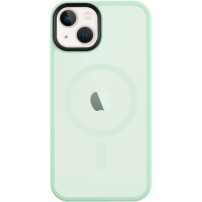 Tactical Hyperstealth transparentný kryt s MagSafe na iPhone 13 - zelený