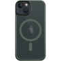 Tactical Hyperstealth transparentný kryt s MagSafe na iPhone 13 mini - olivový