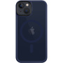 Tactical Hyperstealth transparentný kryt s MagSafe na iPhone 13 mini - tmavomodrý