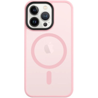 Tactical Hyperstealth transparentný kryt s MagSafe pre iPhone 13 Pro - ružový
