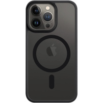 Tactical Hyperstealth transparentný kryt s MagSafe na iPhone 13 Pro - tmavošedý