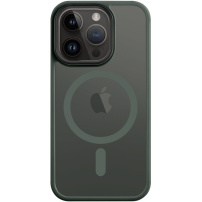 Tactical Hyperstealth transparentný kryt s MagSafe na iPhone 14 Pro - olivový