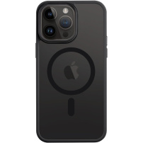 Tactical Hyperstealth transparentný kryt s MagSafe na iPhone 14 Pro Max - tmavošedý